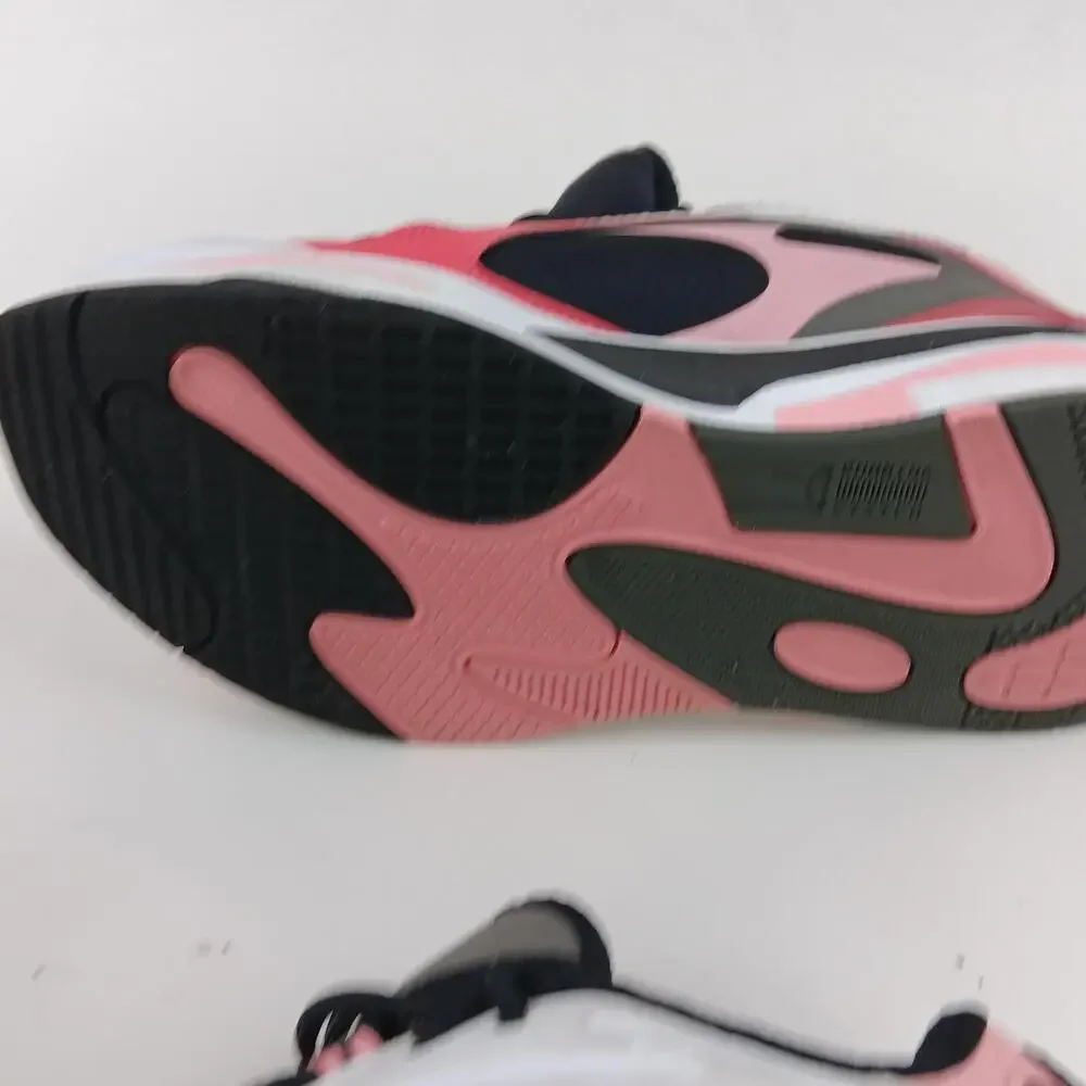 Puma Shoes Kids Size 5.5C Pink Black White RS System Running Sneakers 375696-11
